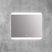 Зеркало с встроенным светильником, сенсорным выключателем и подогревом SPC-CEZ-800-700-LED-TCH-WARM, 12W, 220-240V, 800x30x700 - Gidratop.ru изображение