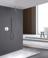Душевая система ABBER Emotion AF8821 скрытого монтажа без излива, хром - Gidratop.ru изображение
