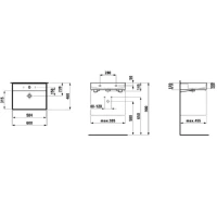 Раковина Laufen Kartell 8.1033.3.000.104.1 60 см, подвесная, цвет белый - Gidratop.ru изображение