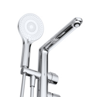 LUX-VDP-01 Напольный смеситель для ванны, хром - Gidratop.ru изображение