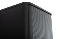 IDRA Колонна подвесная с дверью, реверсивная 55819 Nero opaco, 47,5x37x123 - Gidratop.ru изображение