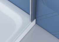 Душевой уголок BelBagno DUE-AH-1-120/90-C-CR - Gidratop.ru изображение