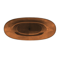 Ванна прозрачная Vincea VBT-6T01BR, 1700*750*550, цвет янтарь - Gidratop.ru изображение