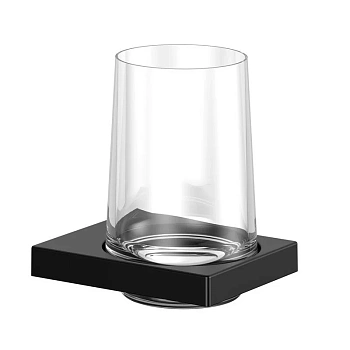 Стакан для щеток Keuco Edition 11 11150379000, держатель черный матовый