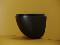 Подвесной унитаз Vogue безободковый, смыв торнадо - Gidratop.ru изображение