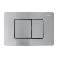 Комплект подвесной унитаз ABBER Rechteck AC1201 белый с инсталляцией AC0105 и кнопкой AC0120MCH матовый хром - Gidratop.ru изображение