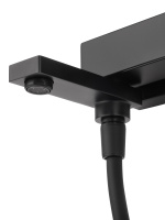 Смеситель для ванны с душем WONZON & WOGHAND CUBE 2.0, Черный матовый (WW-88037068-MB) - Gidratop.ru изображение