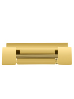 Двойной крючок для ванной WONZON & WOGHAND ECLIPSE, Глянцевое золото (WW-9125-LG) - Gidratop.ru изображение