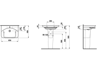 Раковина Laufen Palace 8.1070.3.000.104.1 - Gidratop.ru изображение