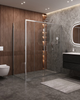 Душевой уголок CEZARES MOLVENO-AH-2/1-170/100-C-Cr-IV - Gidratop.ru изображение