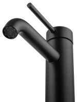 Смеситель для раковины WONZON & WOGHAND STICK, Черный матовый (WW-88139017-MB) - Gidratop.ru изображение