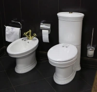 Напольный унитаз Villeroy&Boch Amadea 7695 10R1 крышка микролифт 7695 10R1/7795 11R1/8810 66R1 - Gidratop.ru изображение