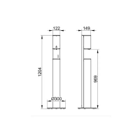 Диспенсор мыльной пены Keuco Plan 14956172137, сенсорный, питание от сети, алюминий серебристый анодированный/черно-серый - Gidratop.ru изображение