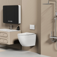 Унитаз ABBER Ultra AC1301 подвесной белый с ультратонким ободком - Gidratop.ru изображение