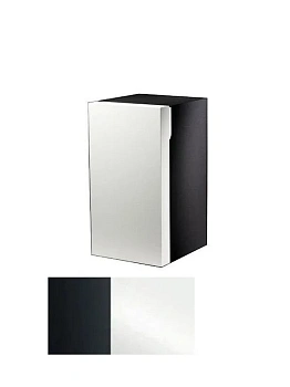 Шкаф Keuco Edition 300 30330 393801 подвесной 35 см, корпус антрацит, фасад белый, петли слева