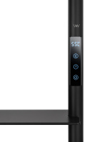 Полотенцесушитель электрический WONZON & WOGHAND DÜSSELDORF, Черный матовый (WW-A203-MB) - Gidratop.ru изображение