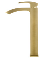 Смеситель для раковины высокий WONZON & WOGHAND FIT, Брашированное золото (WW-88239009- BG) - Gidratop.ru изображение