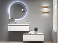 45013 Полка металлическая для зеркала 45012 30х30 - Gidratop.ru изображение