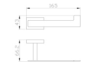 Держатель для туалетной бумаги без крышки WONZON & WOGHAND FLAT, Хром (WW-9716) - Gidratop.ru изображение