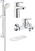 Набор для ванны 4 в 1 Grohe BauEdge 118389 - Gidratop.ru изображение