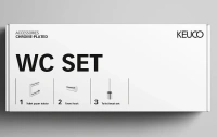Набор аксессуаров для ванной комнаты Keuco Plan 19701011490 2+1, хром - Gidratop.ru изображение