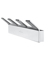 Вешалка с 4 крючками для ванной WONZON & WOGHAND LOTTE, Хром (WW-8345) - Gidratop.ru изображение