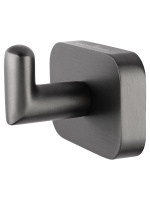 Крючок для ванной WONZON & WOGHAND GRAFFITY, Темный графит (WW-9315-BGM) - Gidratop.ru изображение