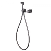 Смеситель ABBER Rund AF8725NG с гигиеническим душем, никель - Gidratop.ru изображение