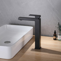 Смеситель ABBER Daheim AF8211B для раковины, черный матовый - Gidratop.ru изображение