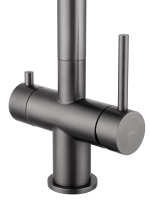 Смеситель для кухни c подключением фильтра WONZON & WOGHAND, Темный графит (WW-3211-BGG) - Gidratop.ru изображение