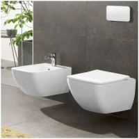 Подвесной безободковый унитаз Villeroy&Boch Venticello 4611 R0R1 - Gidratop.ru изображение