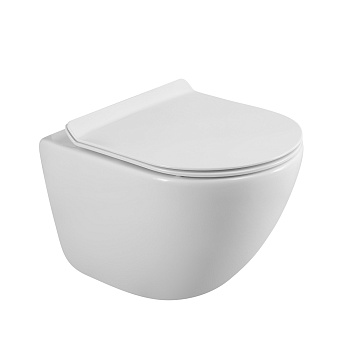 Унитаз подвесной безободковый BelBagno AMANDA BB051CHR/BB076SC