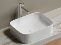 Умывальник чаша накладная прямоугольная Element 505x380x150мм - Gidratop.ru изображение