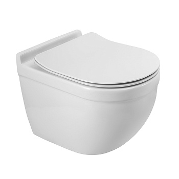 Унитаз подвесной безободковый BelBagno SENSO-TOR BB017CH-TOR/BB2034SC