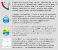 Смеситель для раковины Hansgrohe Logis 71102000, CoolStart, с донным клапаном, хром - Gidratop.ru изображение