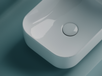 Умывальник чаша накладная прямоугольная Element 400x305x140мм - Gidratop.ru изображение