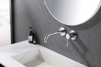 Смеситель ABBER Wasser Kreis AF8112 для раковины скрытого монтажа, хром - Gidratop.ru изображение