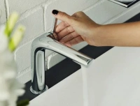 Смеситель Keuco Edition 400 51504 010102 для раковины 12 см, без гарнитуры для слива и донного клапана - Gidratop.ru изображение