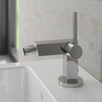 Смеситель Keuco Edition 90 59009010000 для биде, с донным клапаном, цвет хром - Gidratop.ru изображение