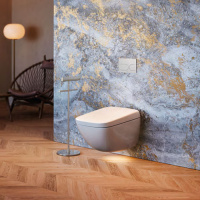 TOTO NEOREST WX2 WASHLET Унитаз подвесной 660*444*367мм, для TCF95280GEU  смыв  tornado, Cefiontect, Rimless ,  цвет: белый - Gidratop.ru изображение