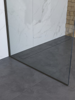 Душевая перегородка BelBagno UNO-L-1-TB-70-C-GM - Gidratop.ru изображение