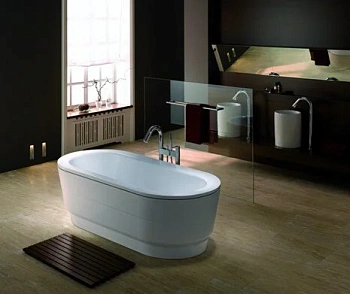 Стальная ванна Kaldewei Classic Duo Oval мод. 111, 180 х 80 х 43 см, anti-slip, 2912.3000.0001