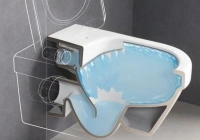 Подвесной унитаз Villeroy&Boch Architectura 5684 H1 R1 alpin CeramicPlus, с микролифтом - Gidratop.ru изображение