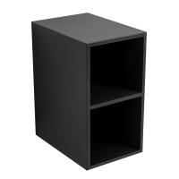 ELETTRA Шкаф подвесной с открытыми полками 55530 Grafite, 30x44x55 - Gidratop.ru изображение