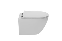 Унитаз подвесной Globo VT1-14T Tornado, цвет белый, ультратонкое soft-close сиденье - Gidratop.ru изображение