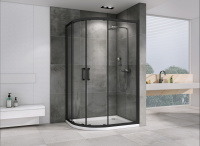 Душевой уголок ABBER Schwarzer Diamant AG01180B - Gidratop.ru изображение