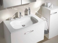 Тумба под раковину Keuco Royal Universe 32750 210000 подвесная 65 см, белый глянцевый - Gidratop.ru изображение