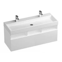 Раковина Ravak Natural XJO01212000 Duo 120 см, белый - Gidratop.ru изображение