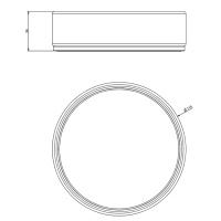 GESSI 316 мыльница настольная, цвет: черный/brushed black metal pvd - Gidratop.ru изображение