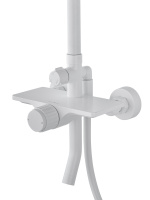 Душевая система WONZON & WOGHAND CLICK, Белый матовый (WW-N3S962-MW) - Gidratop.ru изображение